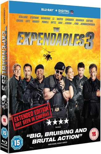 The Expendables 3: Extended Edition (Blu-ray) Sylvester Stallone (UK IMPORT) - Picture 3 of 3