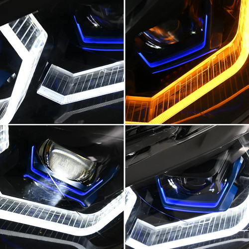 Front Left Right LED Projector Headlights For 07-13 BMW 3-Series E92, E93 Coupe - Picture 15 of 16