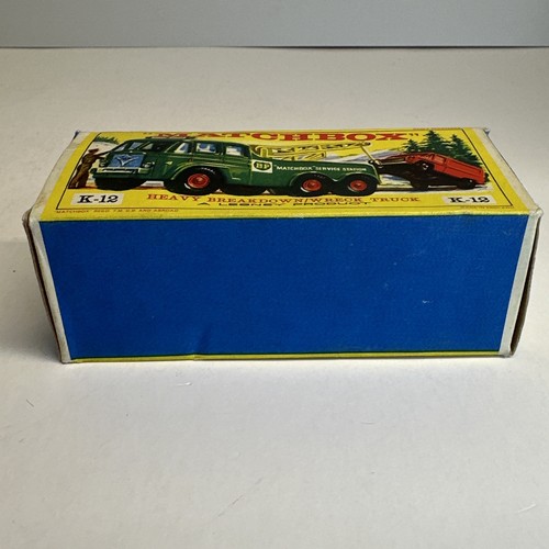 Matchbox King Size K-12 Heavy Breakdown Wreck Truck/BP Service Station - Picture 23 of 23