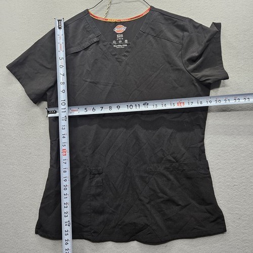 Top scrub Dickies EDS Essentials donna taglia media nero manica corta - Foto 7 di 12