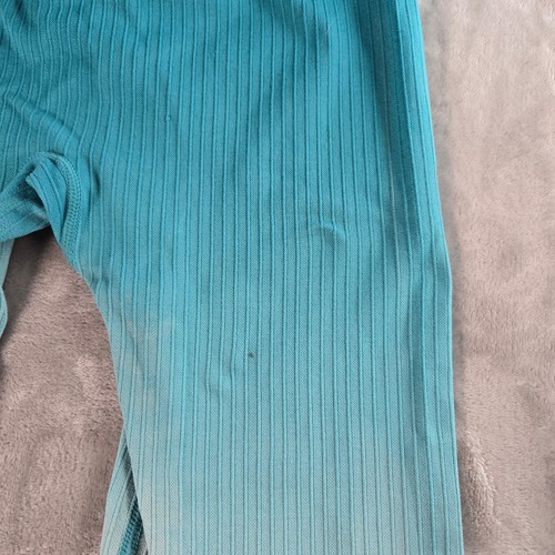 PINK ACTIVE Damen S Ombre Ribbed Leggings Seamless Workout Yoga Hose - Bild 3 von 10