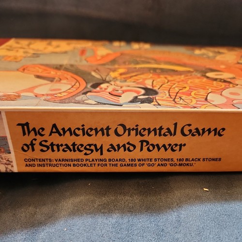 GO Game of Ancient Oriental Strategy Board Game Reiss 1977 Vintage - Picture 6 of 11