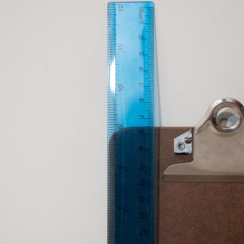 Vintage Saunders braun Hartfaserplatte Klemmbrett - Memo-Größe 5x8/6x9 Zoll - Bild 3 von 6