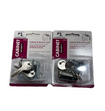 Prime Line U 9950 Cabinet and Drawer Lock 2 Pack