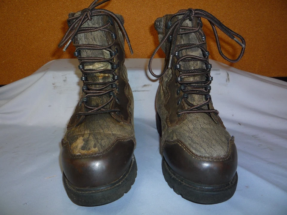 Botas Rocky Gear Juveniles Talla 13 Marrón Camuflaje Aislado Con Cordones Foto 3 de 4