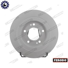 2x BRAKE DISC DDF2604C FOR HYUNDAI SONATA/VII AZERA i30/III/FASTBACK ELANTRA