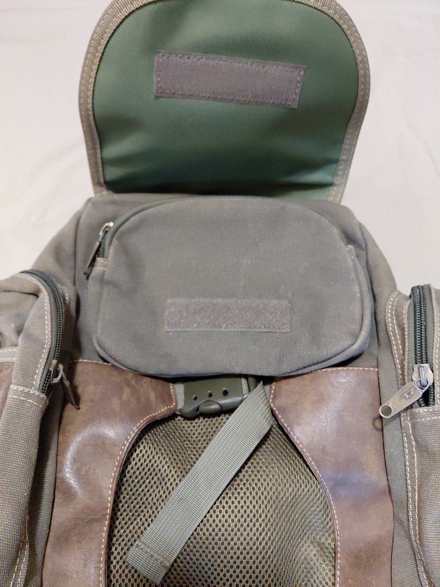 DIESEL Vigtage バック Diesel Spare Parts Vintage Canvas Backpack Bag RARE! Lots Of