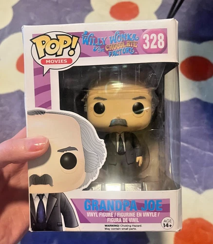 Funko Pop! Movies: Willy Wonka - Grandpa Joe #328 READ description