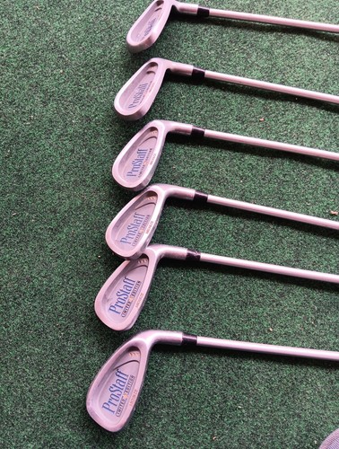 Wilson Pro Staff Junior Midsize Limited Edition Iron Set 4-7, 9 & PW Standard RH - Picture 4 of 17