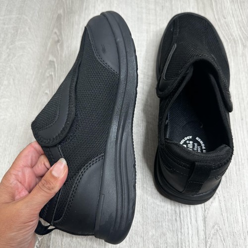 Zapatillas deportivas FitVille para mujer para diabéticos 7,5 W cómodas sin cordones soporte para tacón de arco ancho - Imagen 7 de 10