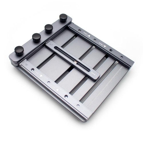 Mini CNC Solder Paste Stencil Printer - Dual-Sided PCB Fixture w/ Scales & Tool - Picture 6 of 9