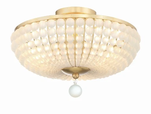 Crystorama Lighting Group BLA-10660 Bella 3 Light 16"W Flush - Gold - Picture 10 of 12