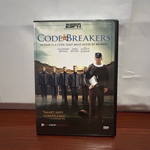 CODE BREAKERS DVD Zachery Bryan, Jake Busey, Scott Glenn, ESPN, Army, West Point - Picture 1 of 4