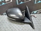 2016-2024 JAGUAR XF DOOR MIRROR RIGHT SIDE BLIND SPOT W/O CAMERA STORM GRAY 1AU