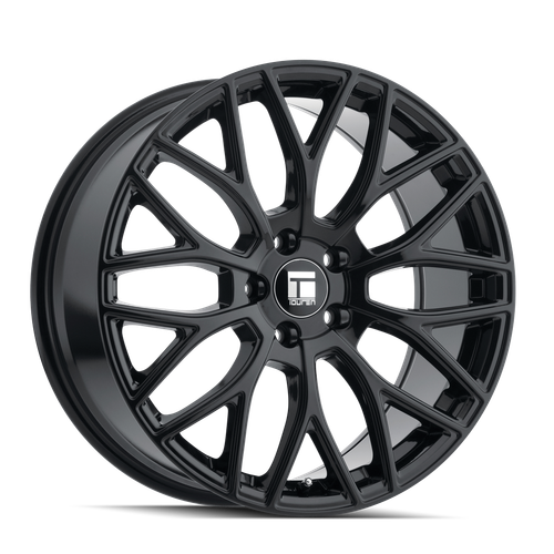 19x8.5 Touren TR76 Gloss Black Wheel 5x120 (35mm)