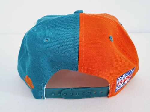 Vintage 90's Pro Line AJD NFL Miami Dolphins Snapback Hat Deadstock Free S&H - Picture 5 of 7