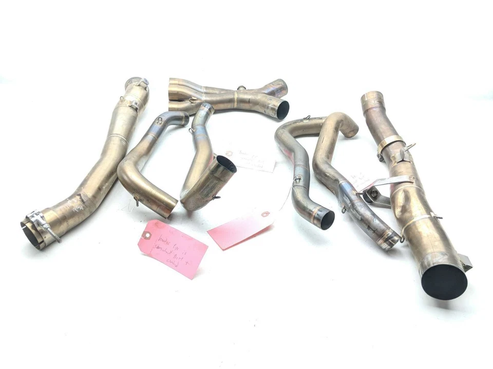 Tubos de tubo de escape completo Kawasaki Ninja ZX14 AKRAPOVIC 12-21 Foto 3 de 4