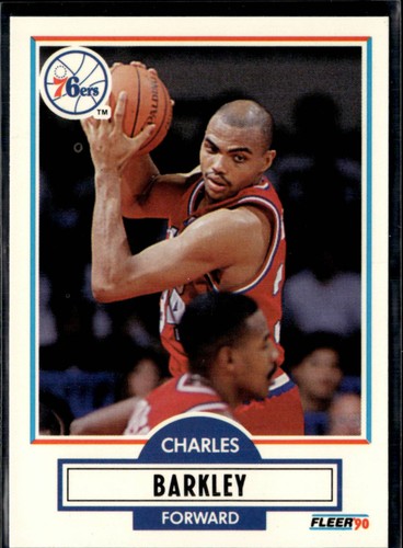 Fleer Charles Barkley Philadelphia 76ers 1990 #139 - Foto 1 di 2