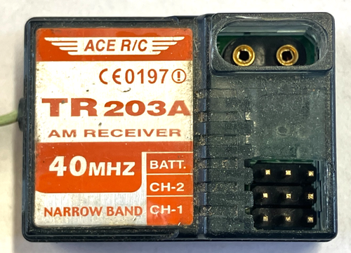 Ace RC Thunder Tiger 40Mhz AM 2 channel RC Receiver replaces any 40Mhz AM - Picture 2 of 2