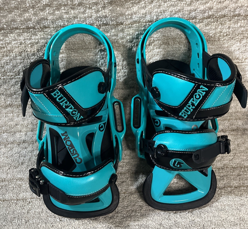 Burton Custom EST Snowboard Bindings - Size Small - Perfect Condition!