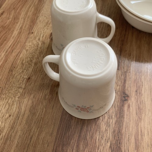 VTG Corelle Dinnerware Set NOS Service for 6 Corning English Breakfast 24 Piece - Picture 8 of 11