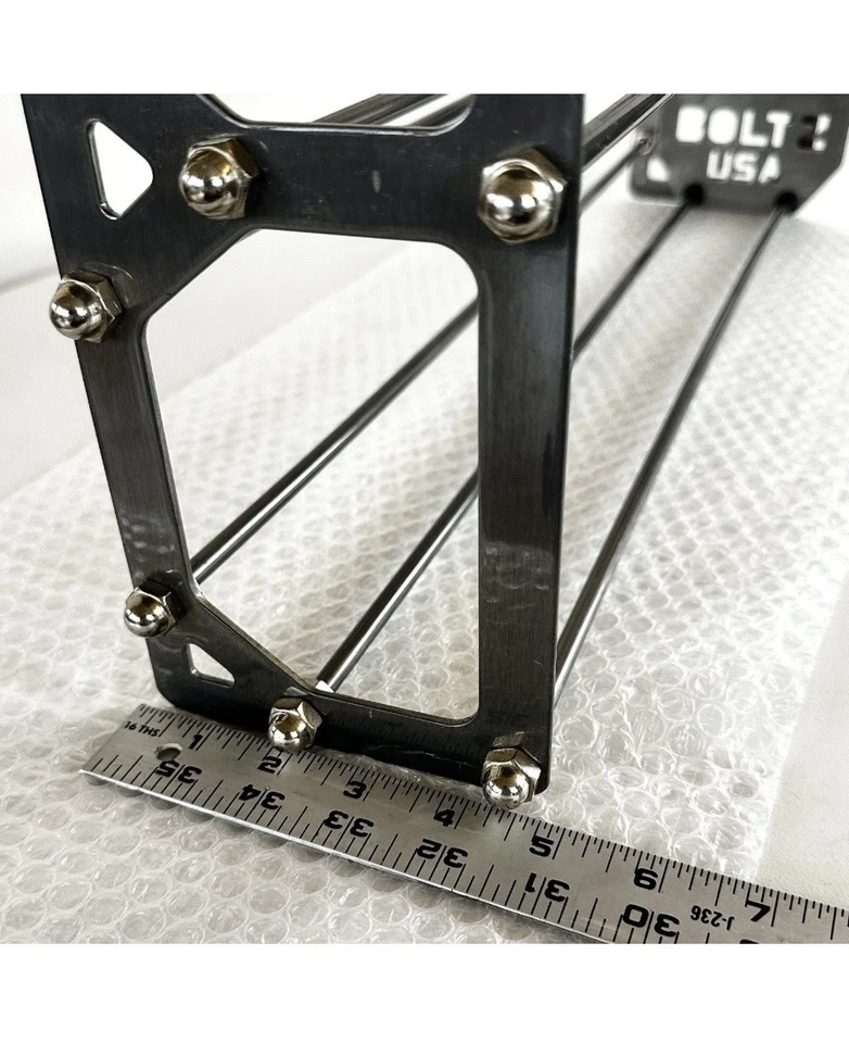 BOLTZ (100+) Estante de Música para CD Soporte de Pared Independiente Almacenamiento de Medios Acero EE. UU. Foto 3 de 4