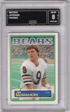1983 Topps GMA 8 #33 Jim McMahan - Chicago Bears
