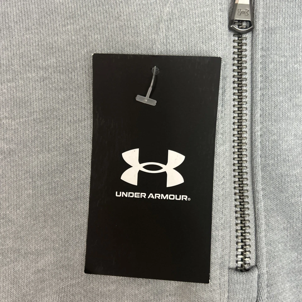 Sudadera Pullover Icon UA HWT Terry OS 1/4 Cremallera Americana Retro Deportes/Inforual Foto 3 de 4