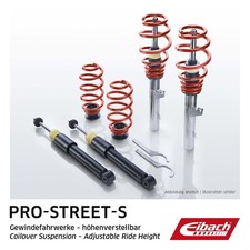 EIBACH Pro-Street-S Gewindefahrwerk Sport Stoßdämpfer mit Federn