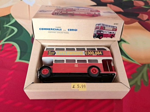 Corgi Diecast Modellbus 97001 - AEC Regent PMT Vintage Boxed Sammlerstück - Bild 8 von 9