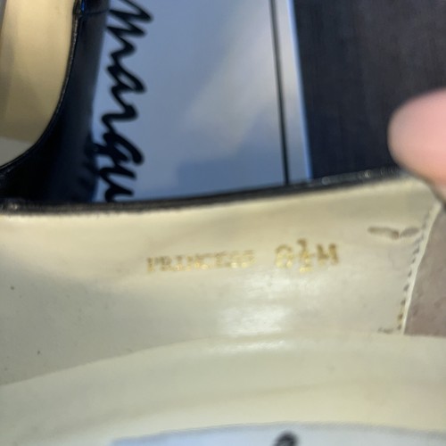 Marquise princess Ladies Dress Shoe pump black 8 1/2 - Picture 3 of 12