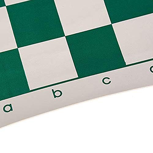 Tournament Chess Mat, PU Leather Tournament Roll Up Chess Board, Chess 34.5cm - Picture 8 of 8
