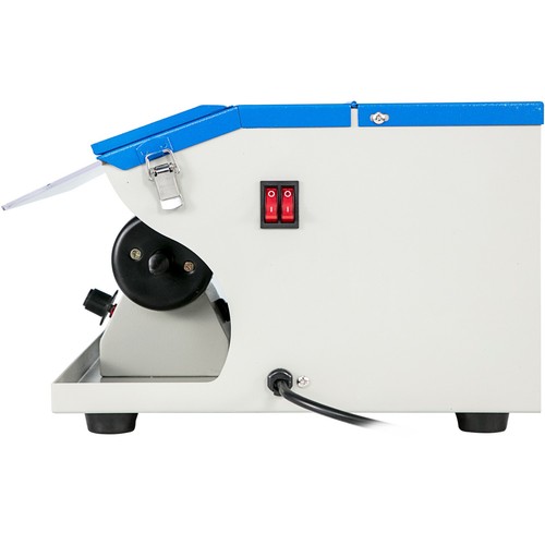 Tisch Poliermaschine Polierbock Polierstaubmaschine Schleifbock mit Staubsammler - Bild 11 von 12