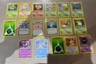Pokemon cards x17 Bundle Vintage WOTC Base Set Jungle Fossil team rocket holo