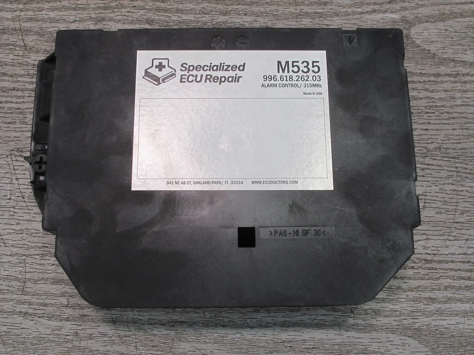 Porsche 911 996 M96.03 2002 motor M/T ecu ecm mango inmo juego de llaves de bloqueo de encendido Foto 3 de 4