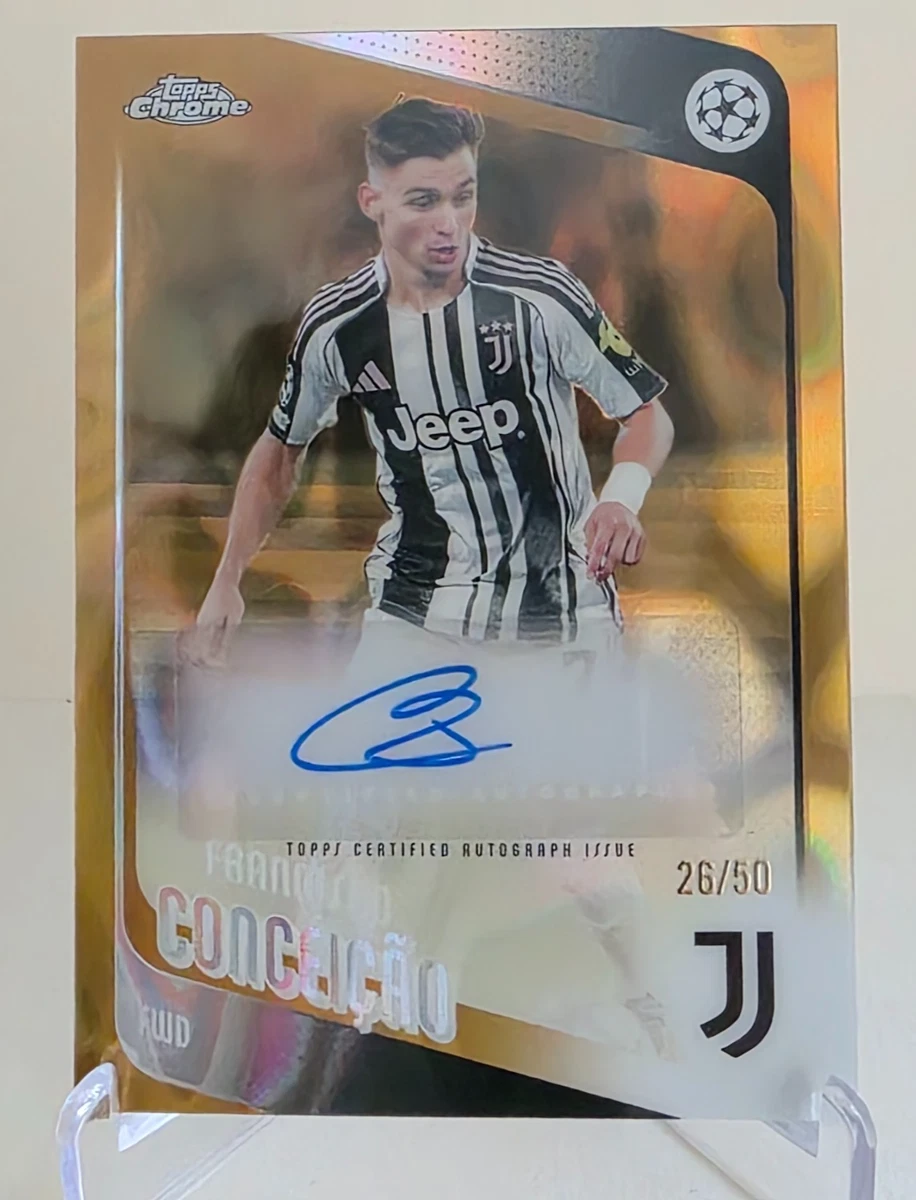 Soccer Juventus Autographed Sports Trading Cards & Accessories for