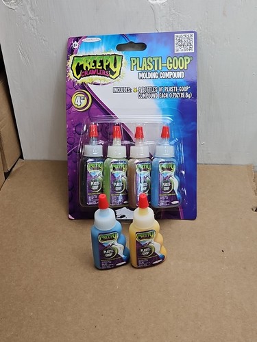 Creepy Crawlers Plasti-Goop Compound Jakks Pacific 6 Stück NEU! - Bild 8 von 8