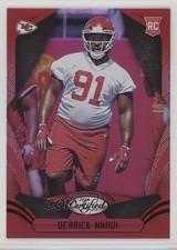 2018 Certified Rookies Mirror Red 17/99 Derrick Nnadi #172 z7h