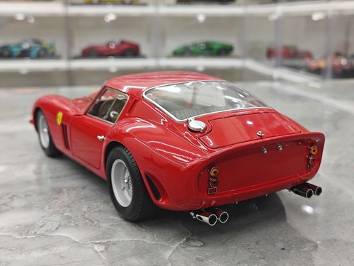 KYOSHO 1:18 Ferrari 250GTO Simulation Alloy Metal Car Model Collection Ornament - Picture 11 of 17