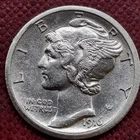 1916 S Mercury Dime 10c BU UNC #98730