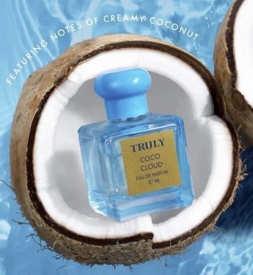 TRULY COCO CLOUD BLUE EDP EAU DE PARFUM PERFUME SPRAY 50 ml 1.7 OZ NEW NWOB