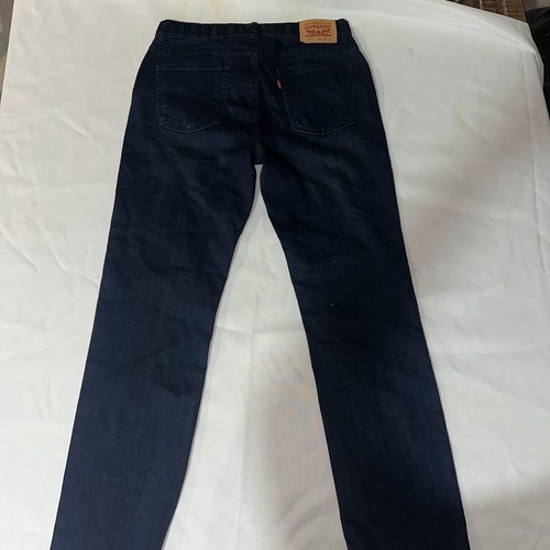 Levi's 511 Boys Performance Slim Dark Blue Jeans Size 14 Reg - Picture 1 of 4