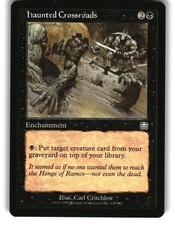 Magic the Gathering - Mercadian Masques Haunted Crossroads 138 Uncommon 1999