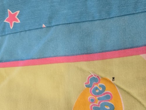 Trapunta doppia vintage Teletubbies anni 90 Y2K Tinky Winky Po Laa Laa Dipsy  - Foto 10 di 14