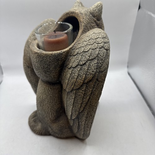 Vintage Windstone Editions Spirit Wolf Candle Lamp Statue Pena 2000 - Picture 8 of 10