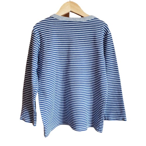 Naartjie Kids Boy's Striped Long Sleeve Shirt 6 Years - Picture 4 of 4