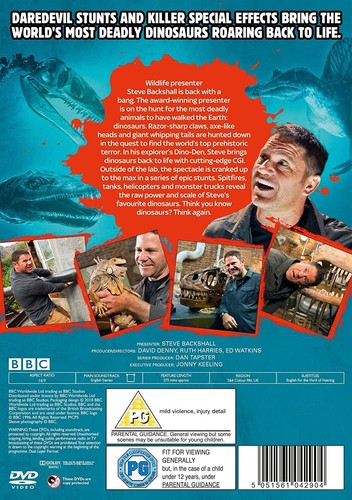 Deadly Dinosaurs With Steve Backshall (DVD) - Picture 2 of 2
