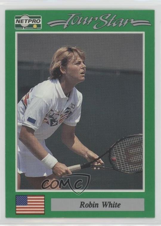 1991 NetPro Tour Stars ROBIN WHITE #81 00ah