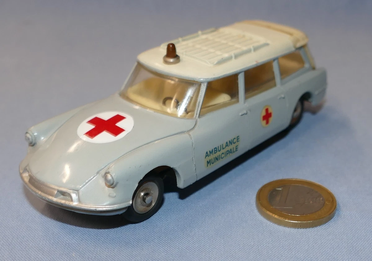 Ambulance Citroën DS/ID Dinky Toys France - Échelle 1:43 - 1962