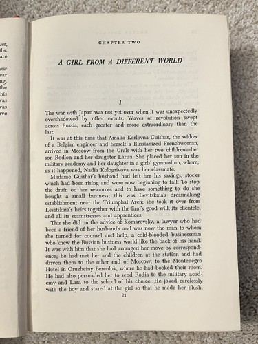 Rare Antique Doctor Zhivago Hardcover Book by Boris Pasternak 1958 1st Edition - Picture 8 of 11